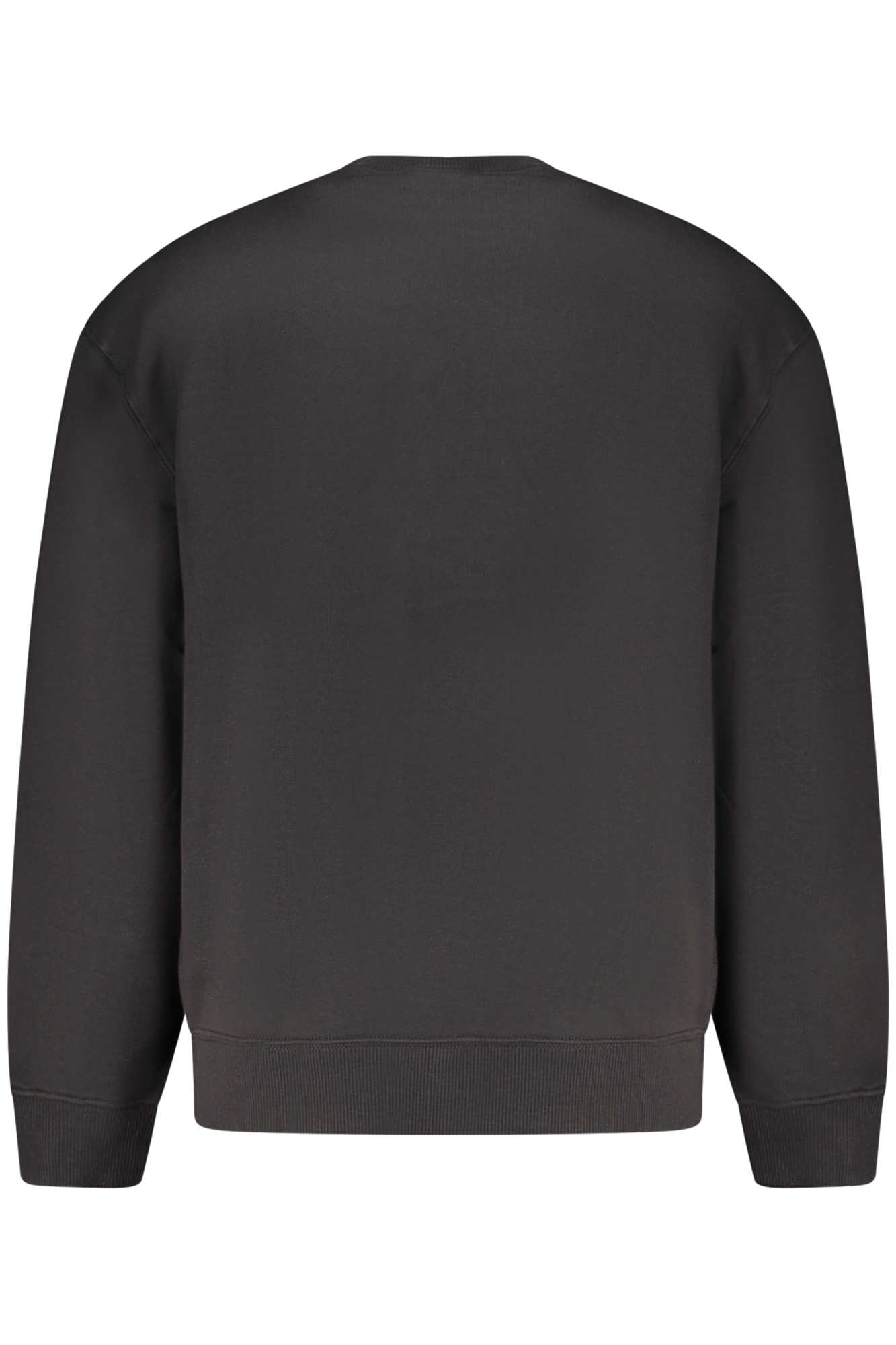 CALVIN KLEIN MEN'S BLACK ZIP-UP SWEATSHIRT - Image 2