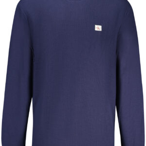 CALVIN KLEIN MEN'S BLUE SWEATER CALVIN KLEIN