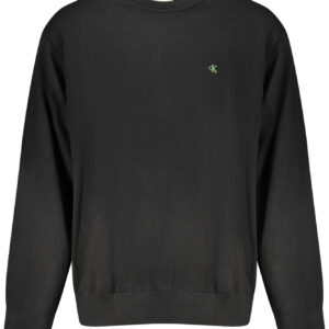 CALVIN KLEIN MEN'S BLACK SWEATER CALVIN KLEIN