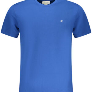 CALVIN KLEIN MEN'S SHORT-SLEEVE T-SHIRT BLUE CALVIN KLEIN