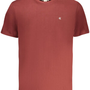 CALVIN KLEIN MEN'S SHORT-SLEEVE T-SHIRT BROWN CALVIN KLEIN