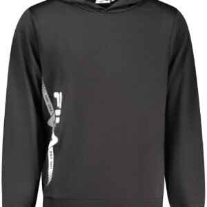 FILA MEN'S BLACK ZIP-UP SWEATSHIRT FILA