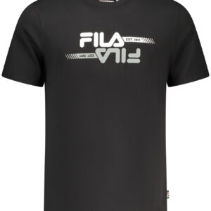 FILA MEN'S SHORT-SLEEVE T-SHIRT BLACK FILA