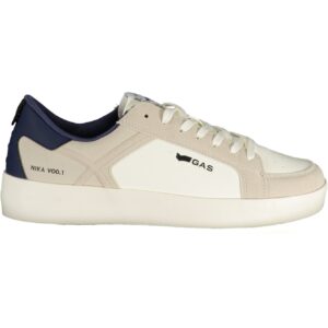 GAS MEN'S WHITE SPORTS FOOTWEAR GAS