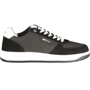 GAS MEN'S BLACK SPORTS FOOTWEAR GAS