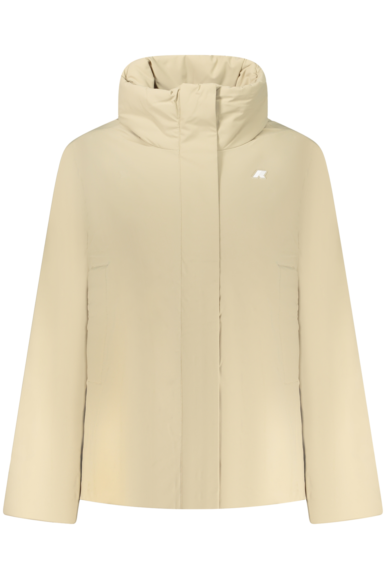 K-WAY WOMEN'S BEIGE JACKET K-WAY