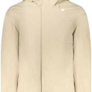 K-WAY MEN'S BEIGE JACKET K-WAY