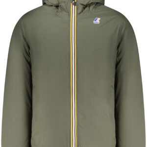 K-WAY MEN'S GREEN JACKET K-WAY