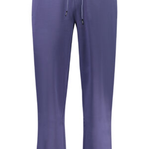 K-WAY MEN'S LONG TRACKSUIT TROUSERS BLUE K-WAY
