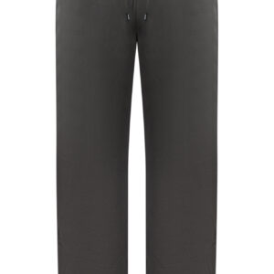 K-WAY MEN'S LONG TRACKSUIT TROUSERS BLACK K-WAY