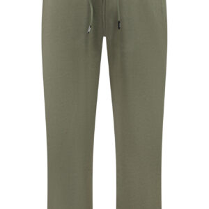 K-WAY MEN'S LONG TRACKSUIT TROUSERS GREEN K-WAY