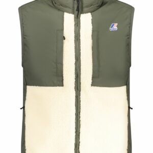 K-WAY SLEEVELESS MEN'S GREEN K-WAY