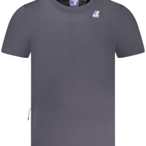 K-WAY MEN'S SHORT-SLEEVED T-SHIRT BLUE K-WAY