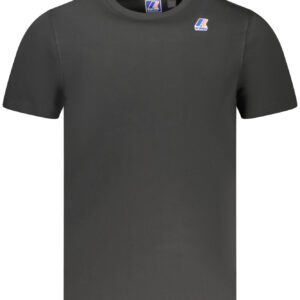 K-WAY MEN'S SHORT-SLEEVE T-SHIRT BLACK K-WAY