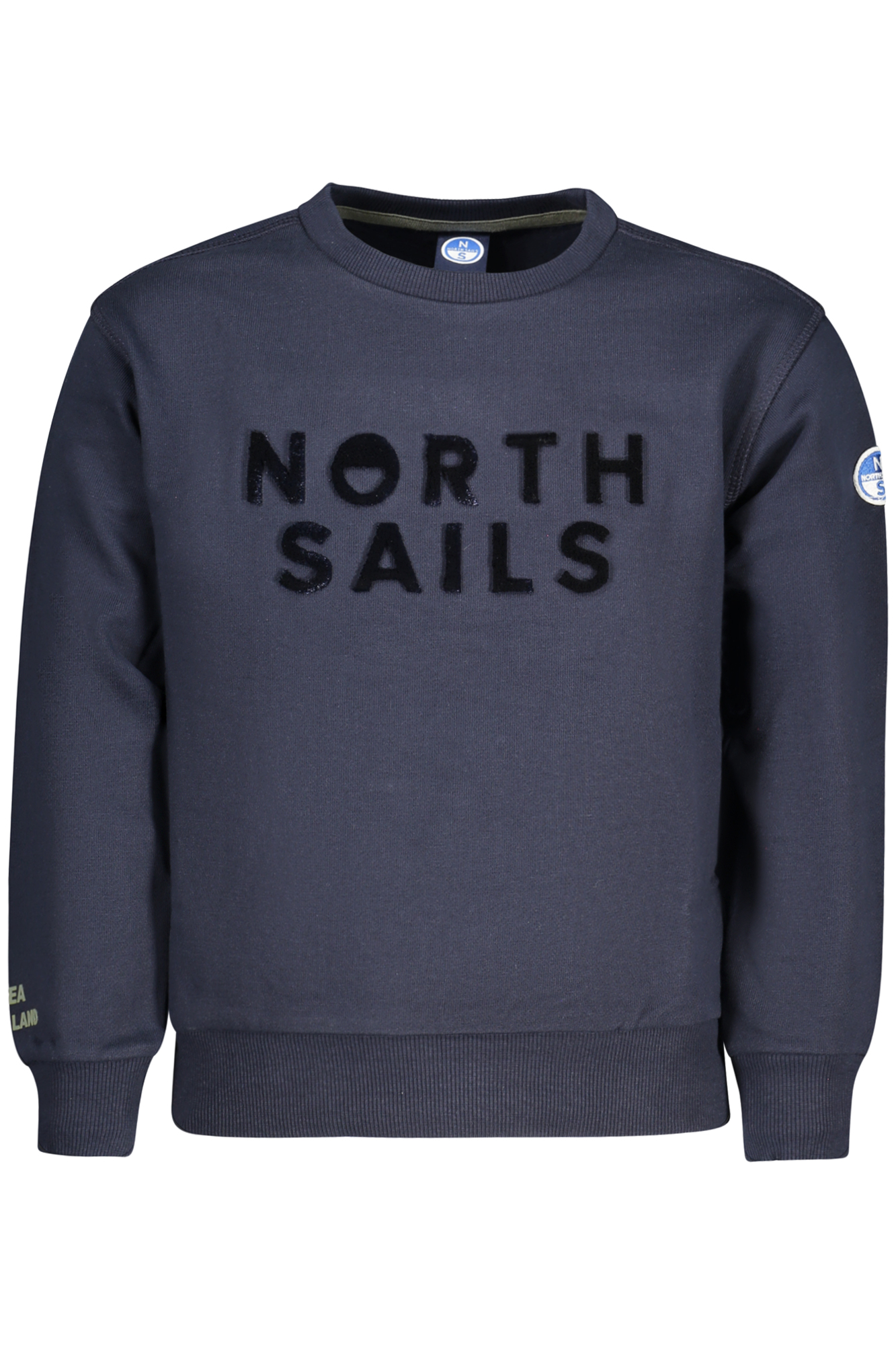 NORTH SAILS CHILDREN'S BLUE ZIP-UP SWEATSHIRT NORTH SAILS