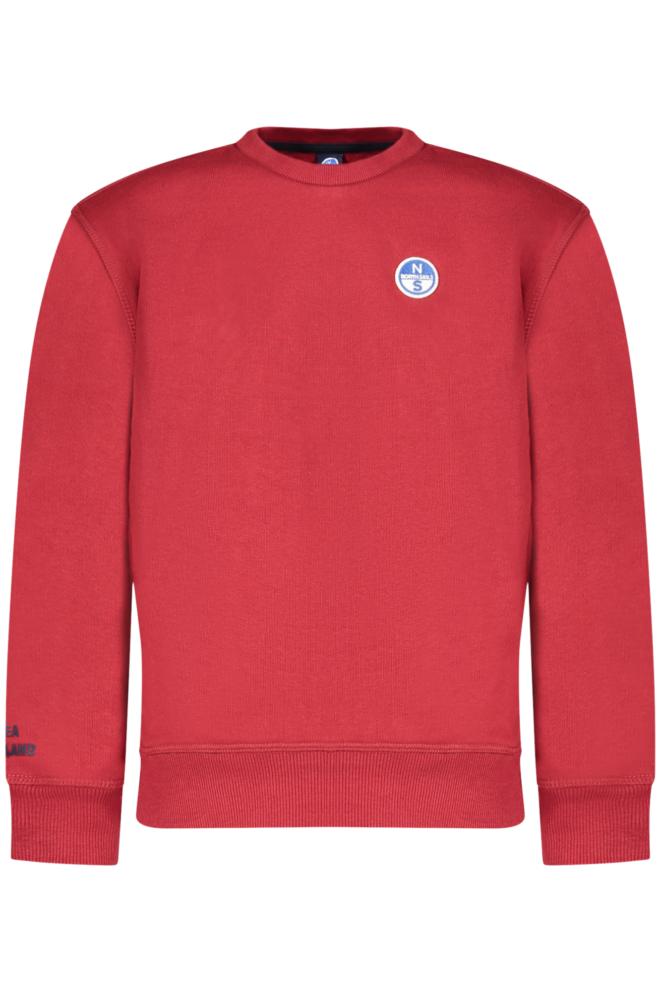 NORTH SAILS CHILDREN'S RED ZIP-UP SWEATSHIRT NORTH SAILS