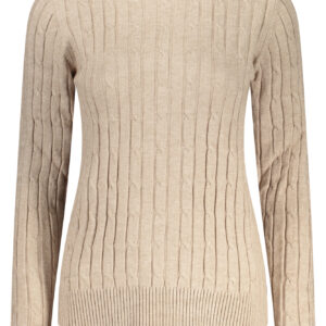 NORWAY 1963 WOMEN'S BEIGE SWEATER NORWAY 1963