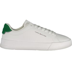 TOMMY HILFIGER MEN'S WHITE SPORTS SHOES TOMMY HILFIGER