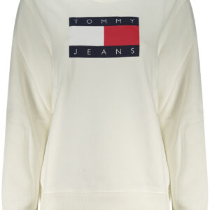 TOMMY HILFIGER WOMEN'S ZIP-UP SWEATSHIRT WHITE TOMMY HILFIGER