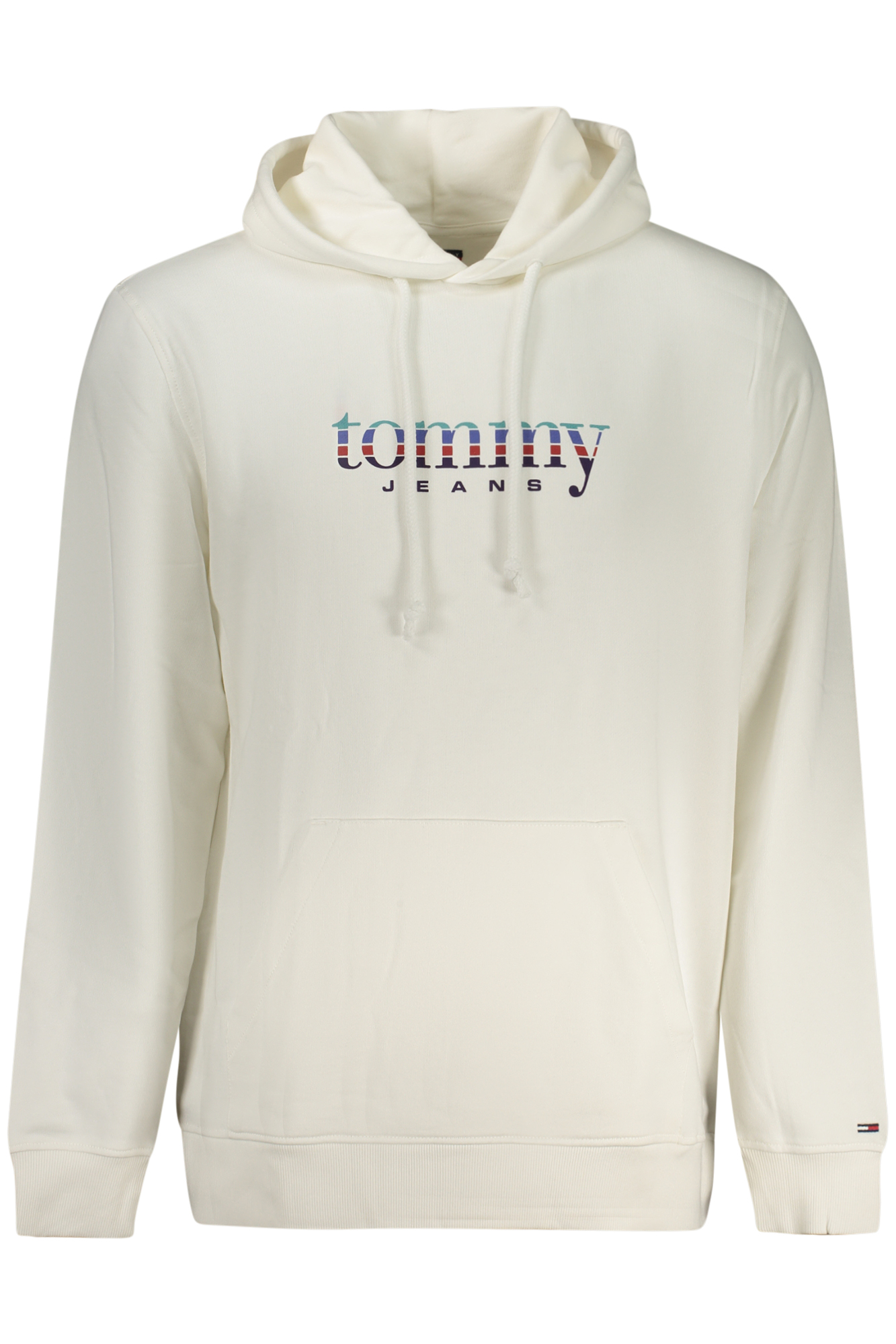 TOMMY HILFIGER MEN'S ZIP-UP SWEATSHIRT WHITE TOMMY HILFIGER