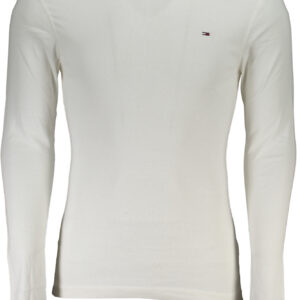 TOMMY HILFIGER MEN'S LONG SLEEVE T-SHIRT WHITE TOMMY HILFIGER