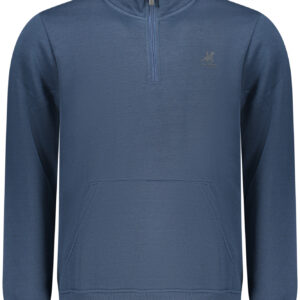 US GRAND MEN'S BLUE ZIP-UP SWEATSHIRT U.S. GRAND