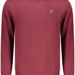 US GRAND MEN'S RED ZIP-UP SWEATSHIRT U.S. GRAND