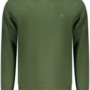 US GRAND MEN'S ZIP-UP SWEATSHIRT GREEN U.S. GRAND