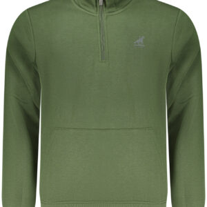 US GRAND MEN'S ZIP-UP SWEATSHIRT GREEN U.S. GRAND