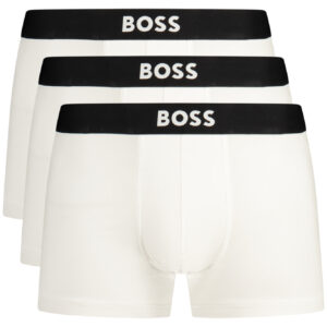BOSS MEN'S WHITE BOXER BOSS