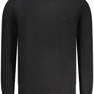 BOSS MEN'S BLACK SWEATER BOSS
