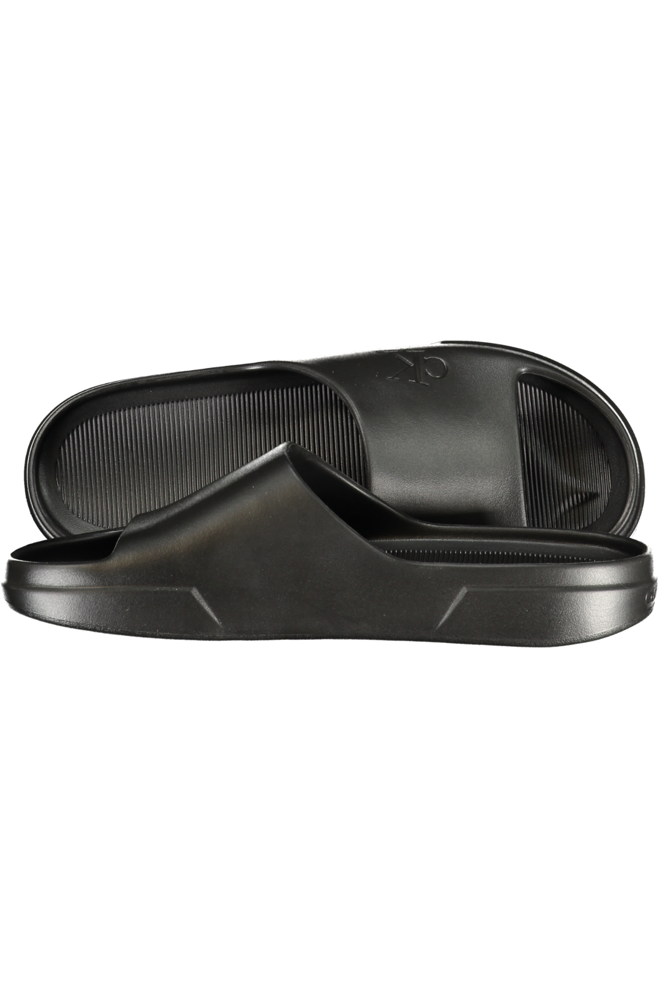 CALVIN KLEIN MEN'S BLACK SLIPPER FOOTWEAR - Image 3