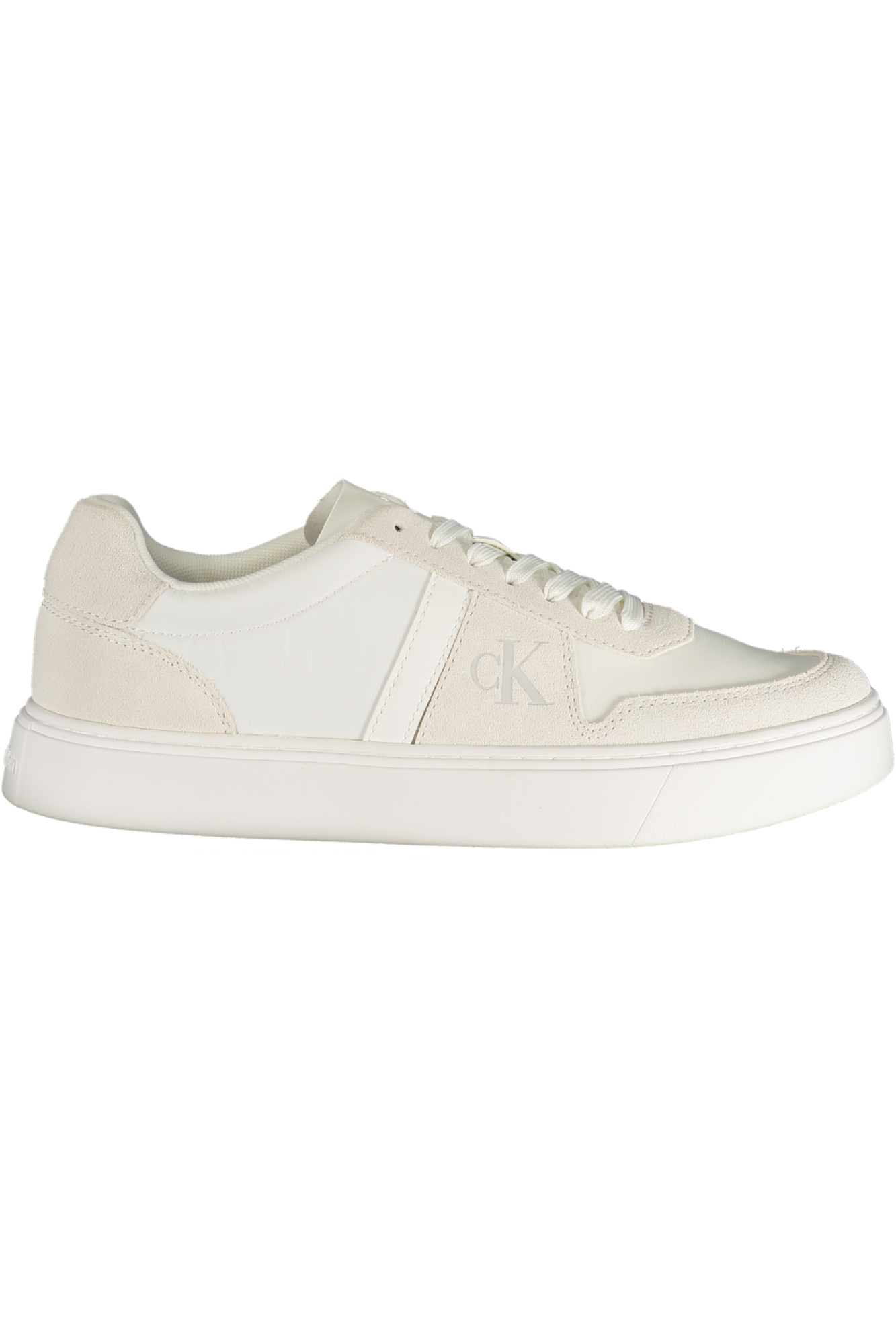 CALVIN KLEIN MEN'S WHITE SPORTS SHOES CALVIN KLEIN