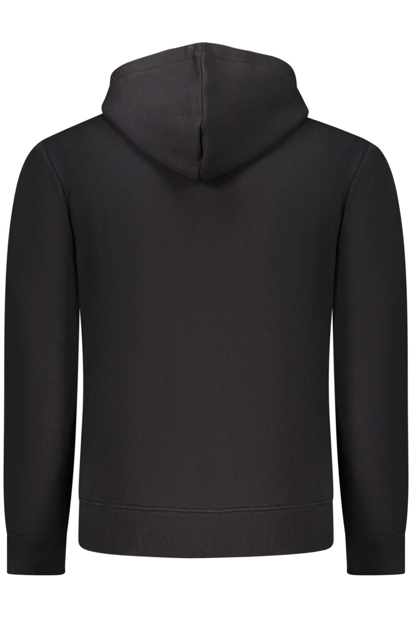COVERI MOVING MEN'S BLACK ZIP-UP SWEATSHIRT - Image 2
