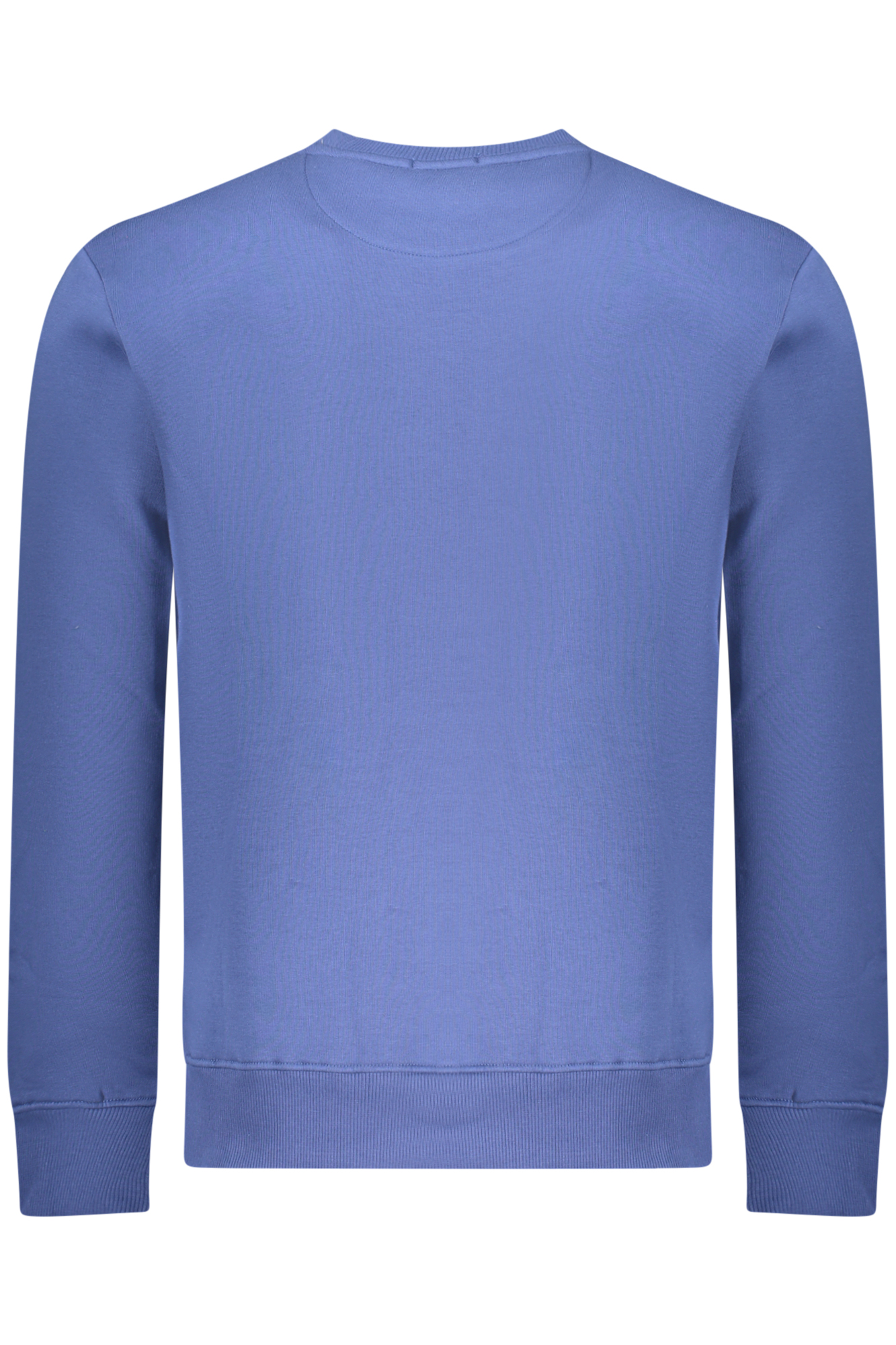 COVERI MOVING MEN'S BLUE ZIP-LESS SWEATSHIRT - Image 2