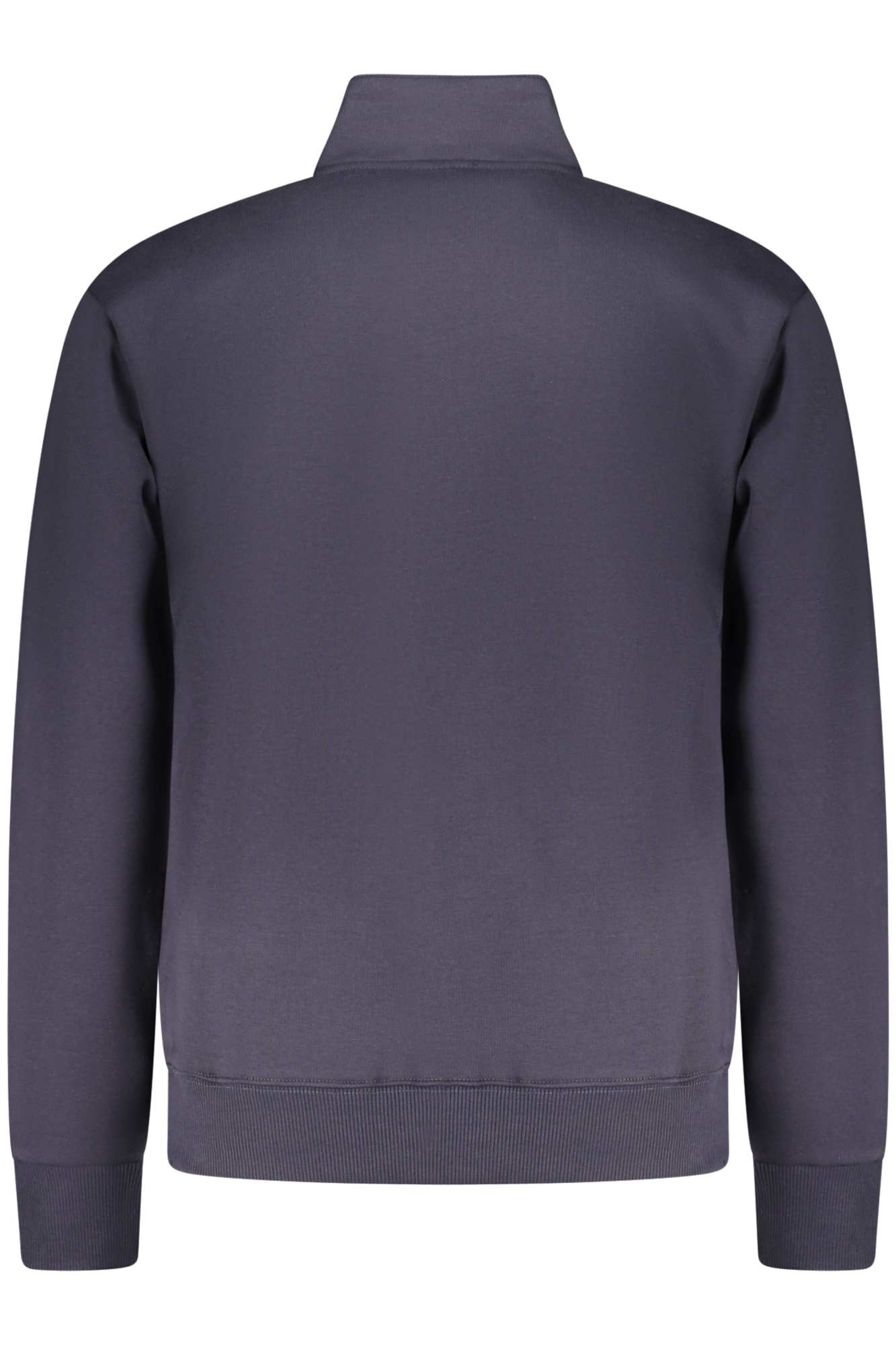 COVERI MOVING MEN'S BLUE ZIP-LESS SWEATSHIRT - Image 2