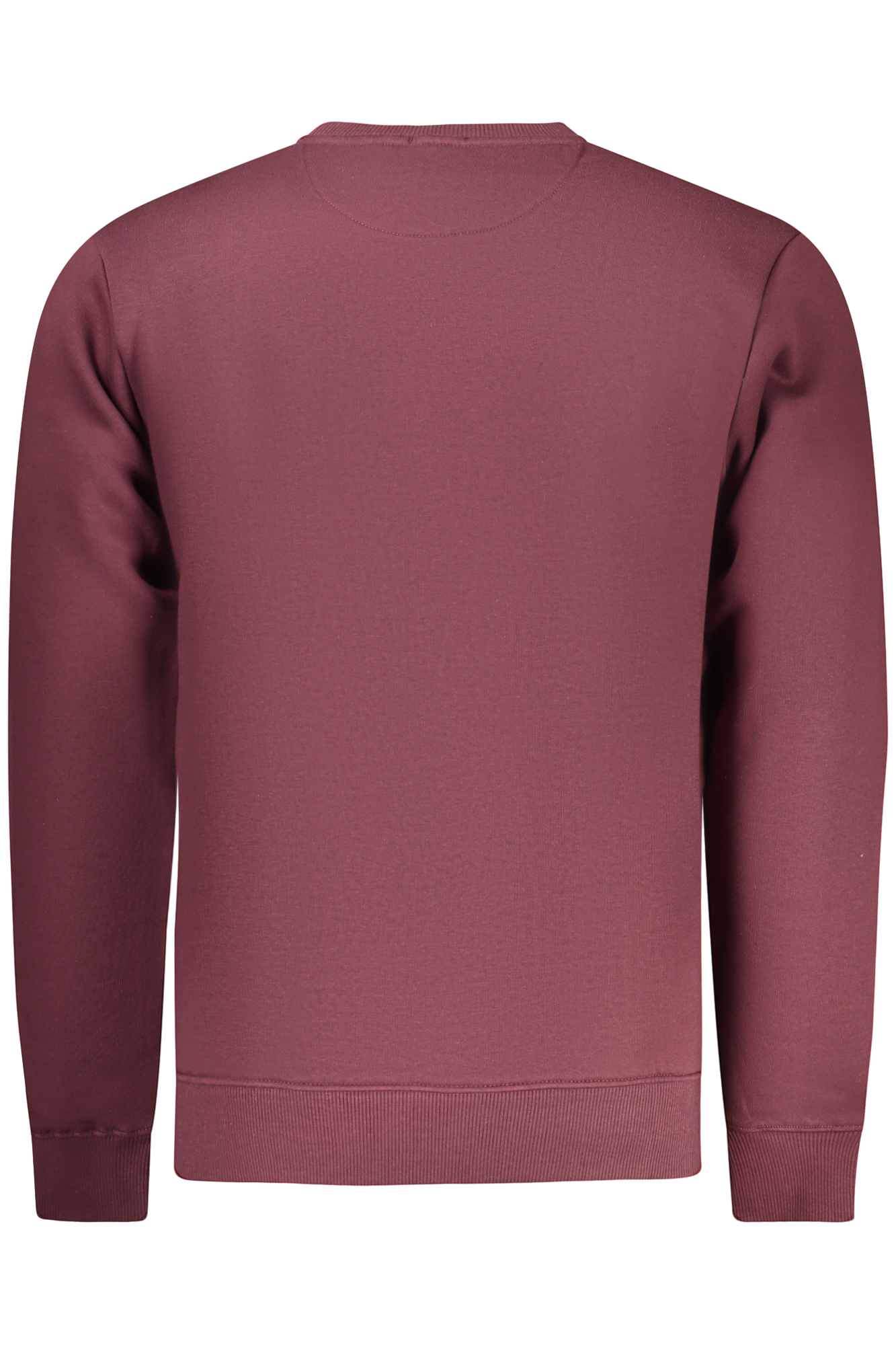 COVERI MOVING MEN'S RED ZIP-LESS SWEATSHIRT - Image 2