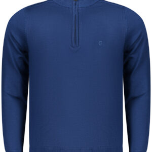 COVERI MOVING MEN'S BLUE SWEATER COVERI MOVING