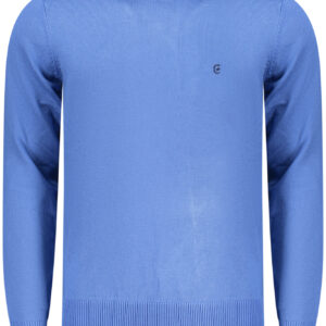 COVERI MOVING MEN'S BLUE SWEATER COVERI MOVING