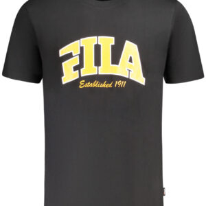 FILA MEN'S SHORT SLEEVE T-SHIRT BLACK FILA
