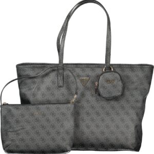 GUESS JEANS WOMEN'S BAG GREY GUESS JEANS