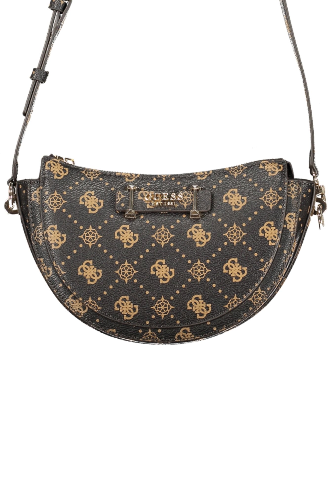 GUESS JEANS WOMEN'S BROWN BAG GUESS JEANS