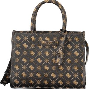 GUESS JEANS WOMEN'S BROWN BAG GUESS JEANS