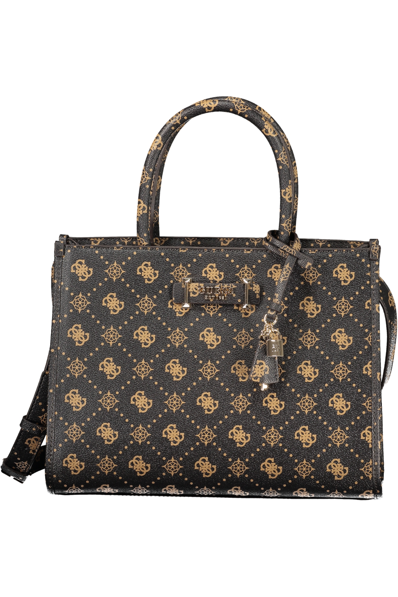 GUESS JEANS WOMEN'S BROWN BAG GUESS JEANS