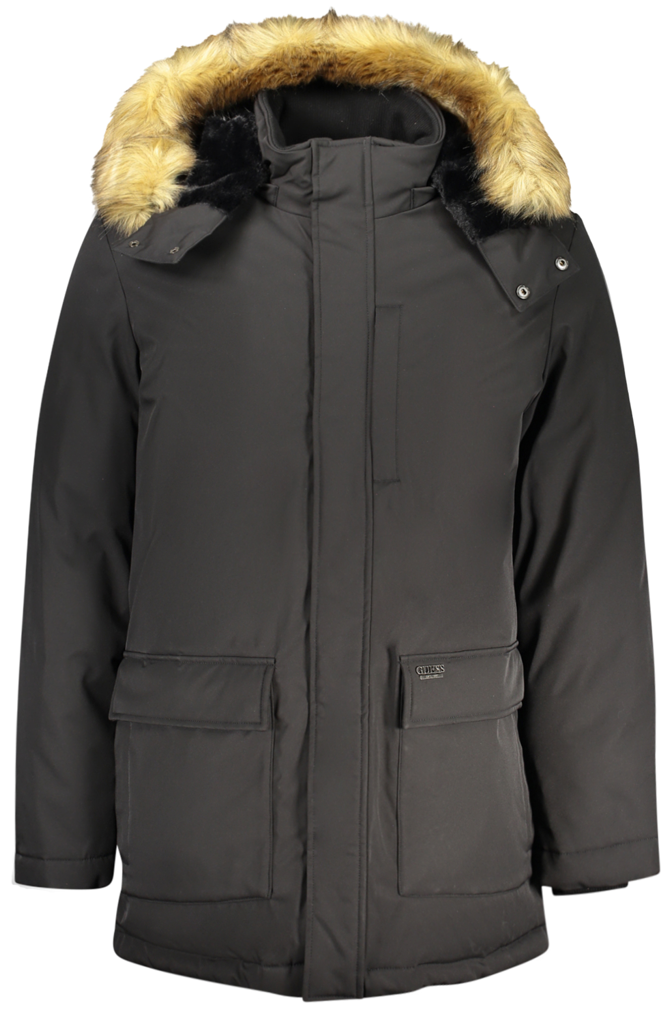 GUESS JEANS MEN'S BLACK JACKET GUESS JEANS