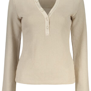 GUESS JEANS WOMEN'S BEIGE SWEATER GUESS JEANS