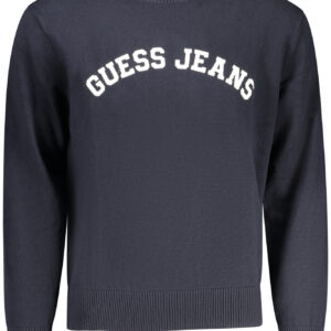 GUESS JEANS MEN'S BLUE SWEATER GUESS JEANS