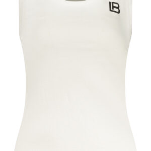 LAURA BIAGIOTTI WOMEN'S WHITE EXTERIOR TANK TOP LAURA BIAGIOTTI