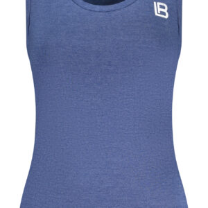 LAURA BIAGIOTTI WOMEN'S BLUE EXTERNAL TANK TOP LAURA BIAGIOTTI