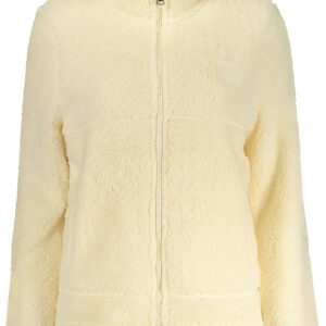 LAURA BIAGIOTTI WOMEN'S BEIGE ZIP-UP SWEATSHIRT LAURA BIAGIOTTI